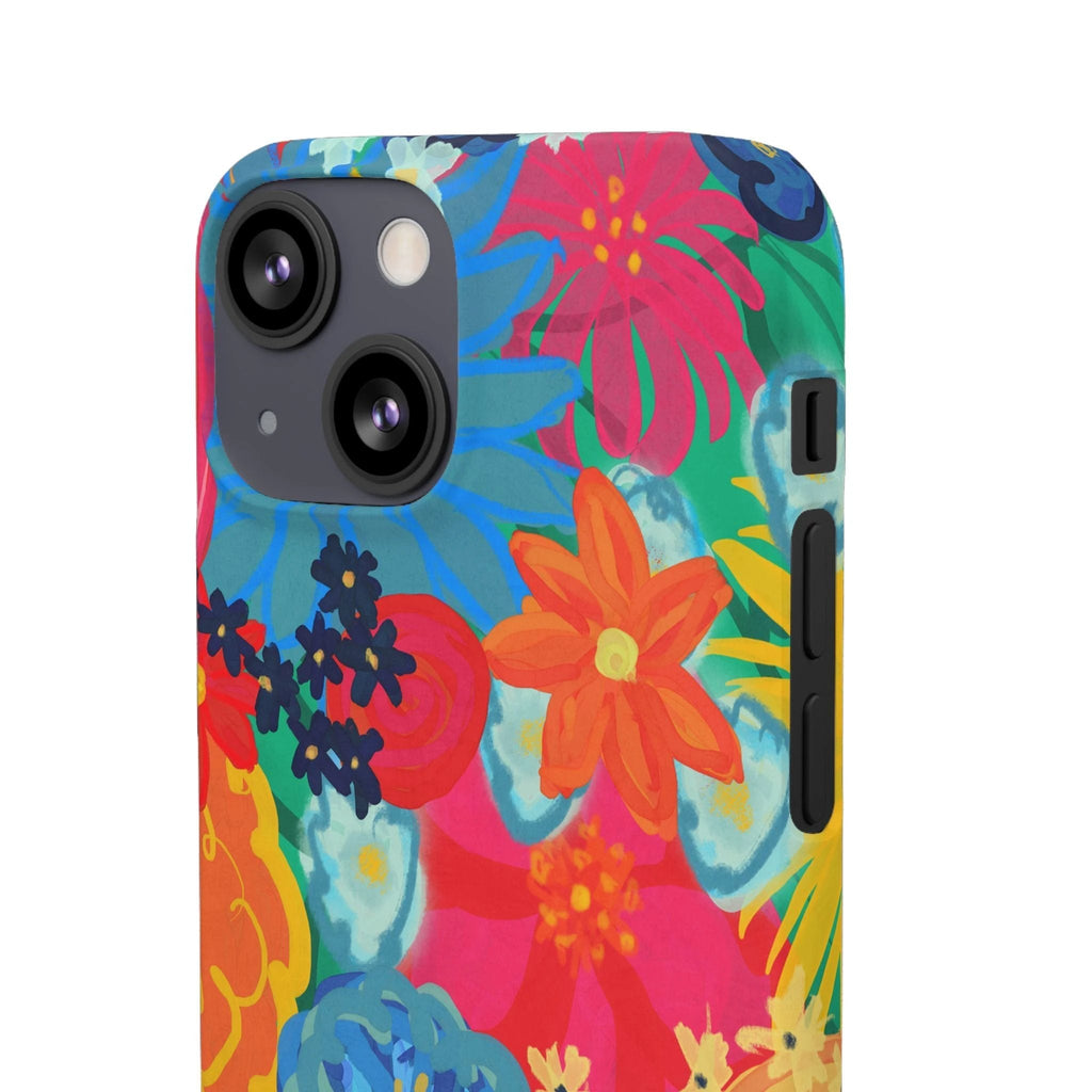 Bespattered Facade Bold Florals Snap Case by Bespattered Facade