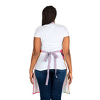 Bespattered Facade Bold Florals Tie-Back Canvas Apron by Bespattered Facade