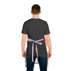 Bespattered Facade Bold Florals Tie-Back Canvas Apron by Bespattered Facade
