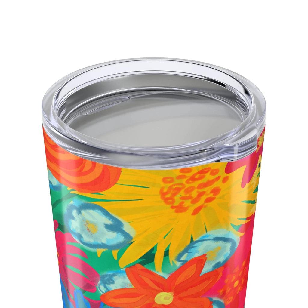 Bespattered Facade Bold Florals Tumbler 20oz by Bespattered Facade