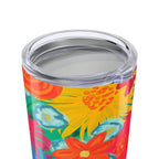 Bespattered Facade Bold Florals Tumbler 20oz by Bespattered Facade