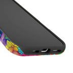 Bespattered Facade Bright Rainbow Flowers Impact-Resistant Case by Bespattered Facade