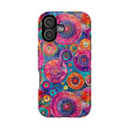 Bespattered Facade Colorful Circles MagSafe Tough Case by Bespattered Facade