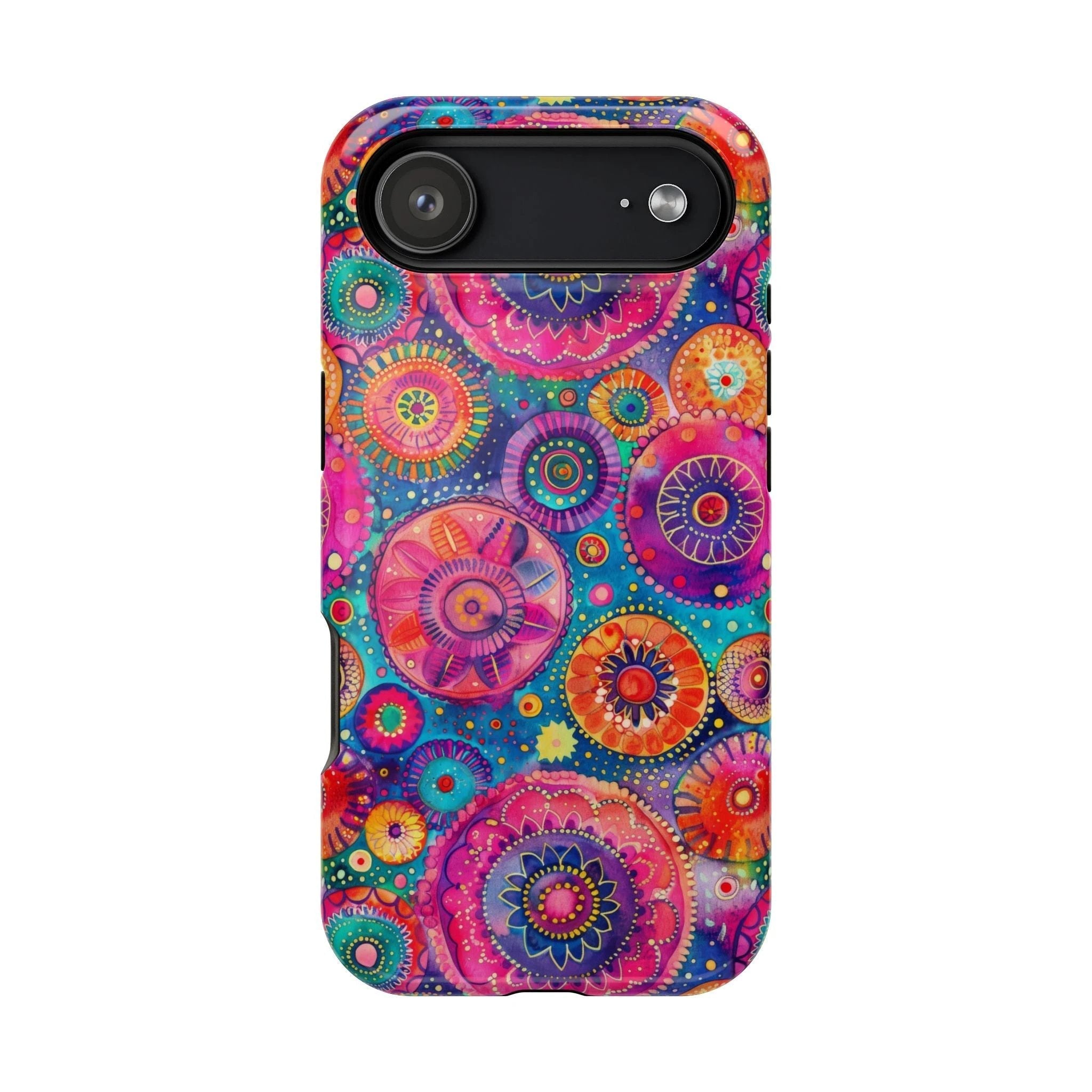 Bespattered Facade Colorful Circles MagSafe Tough Case by Bespattered Facade