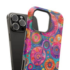 Bespattered Facade Colorful Circles MagSafe Tough Case by Bespattered Facade