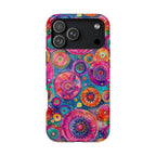 Bespattered Facade Colorful Circles MagSafe Tough Case by Bespattered Facade