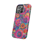 Bespattered Facade Colorful Circles MagSafe Tough Case by Bespattered Facade
