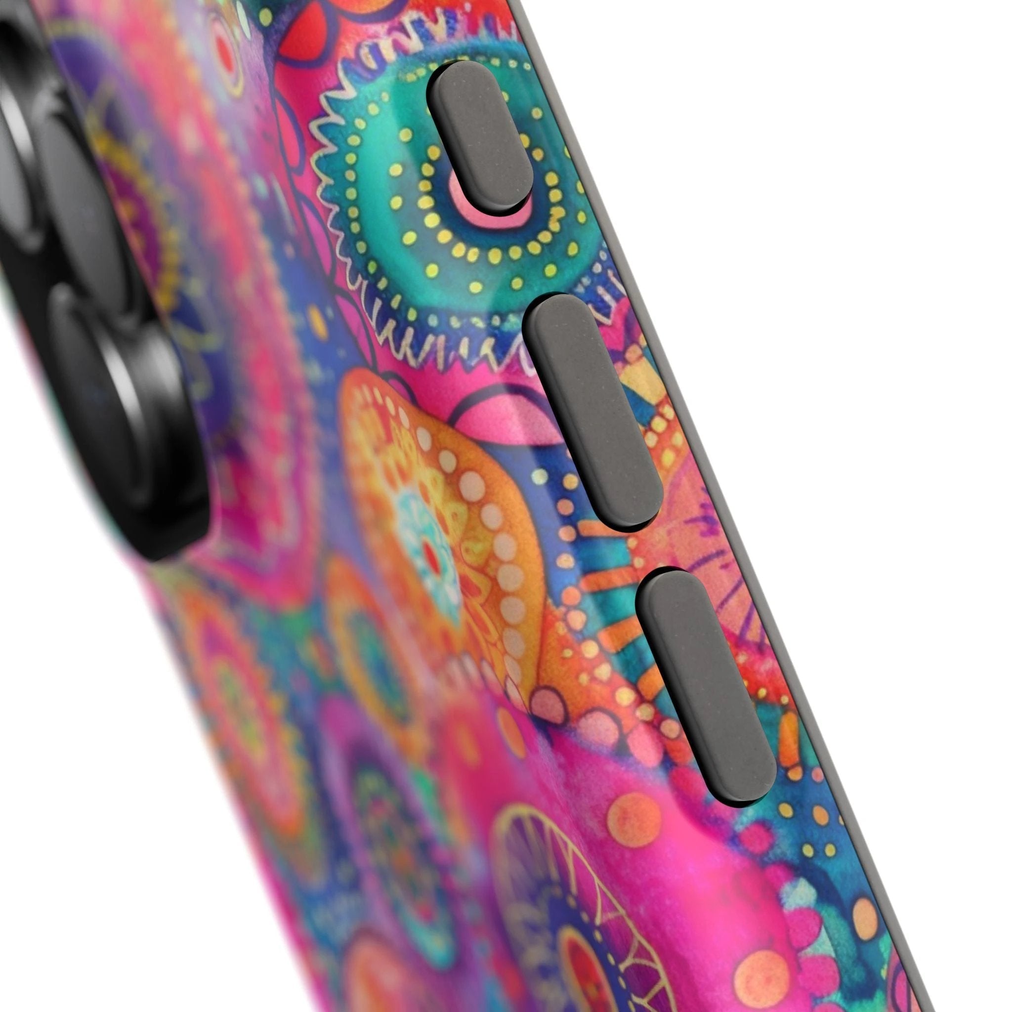 Bespattered Facade Colorful Circles MagSafe Tough Case by Bespattered Facade