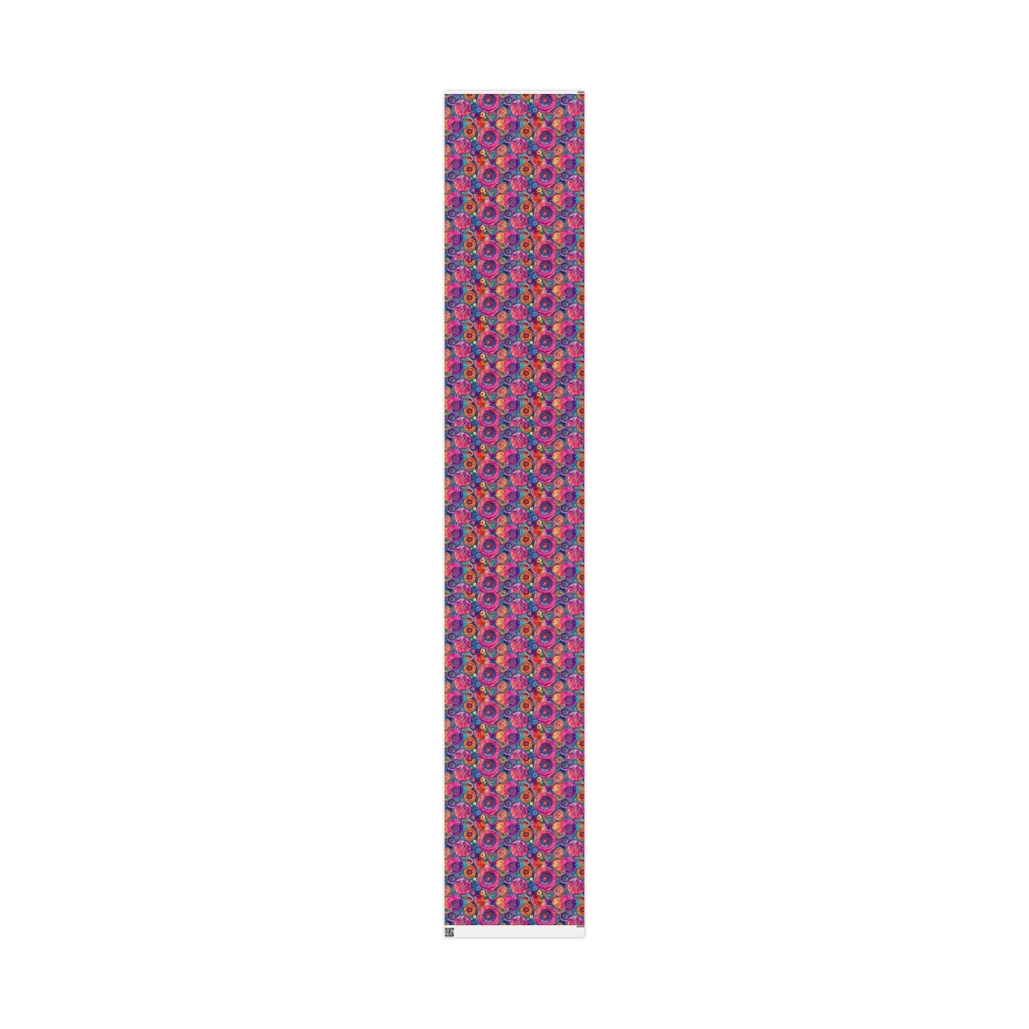 Bespattered Facade Colorful Circles Wrapping Paper | Three Sizes | Glossy or Matte by Bespattered Facade