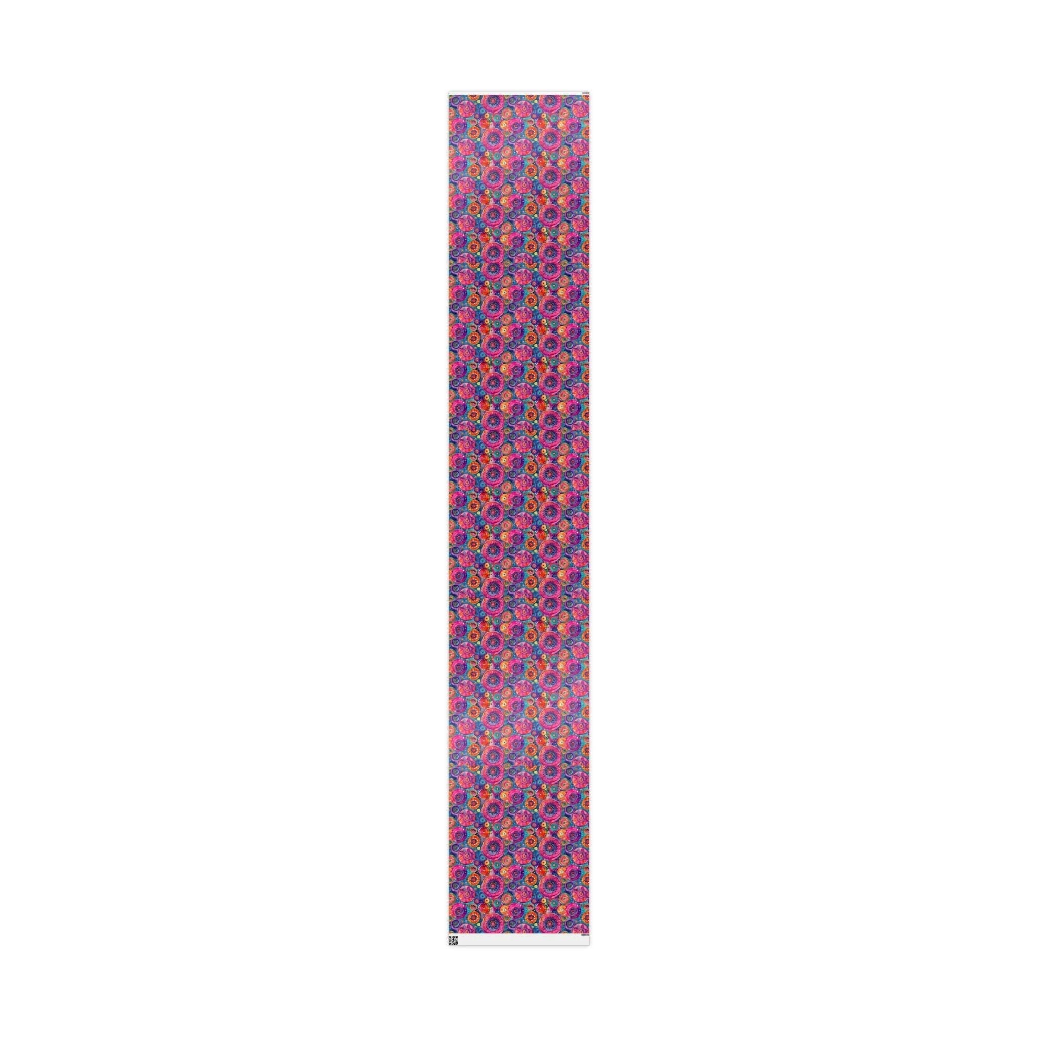 Bespattered Facade Colorful Circles Wrapping Paper | Three Sizes | Glossy or Matte by Bespattered Facade