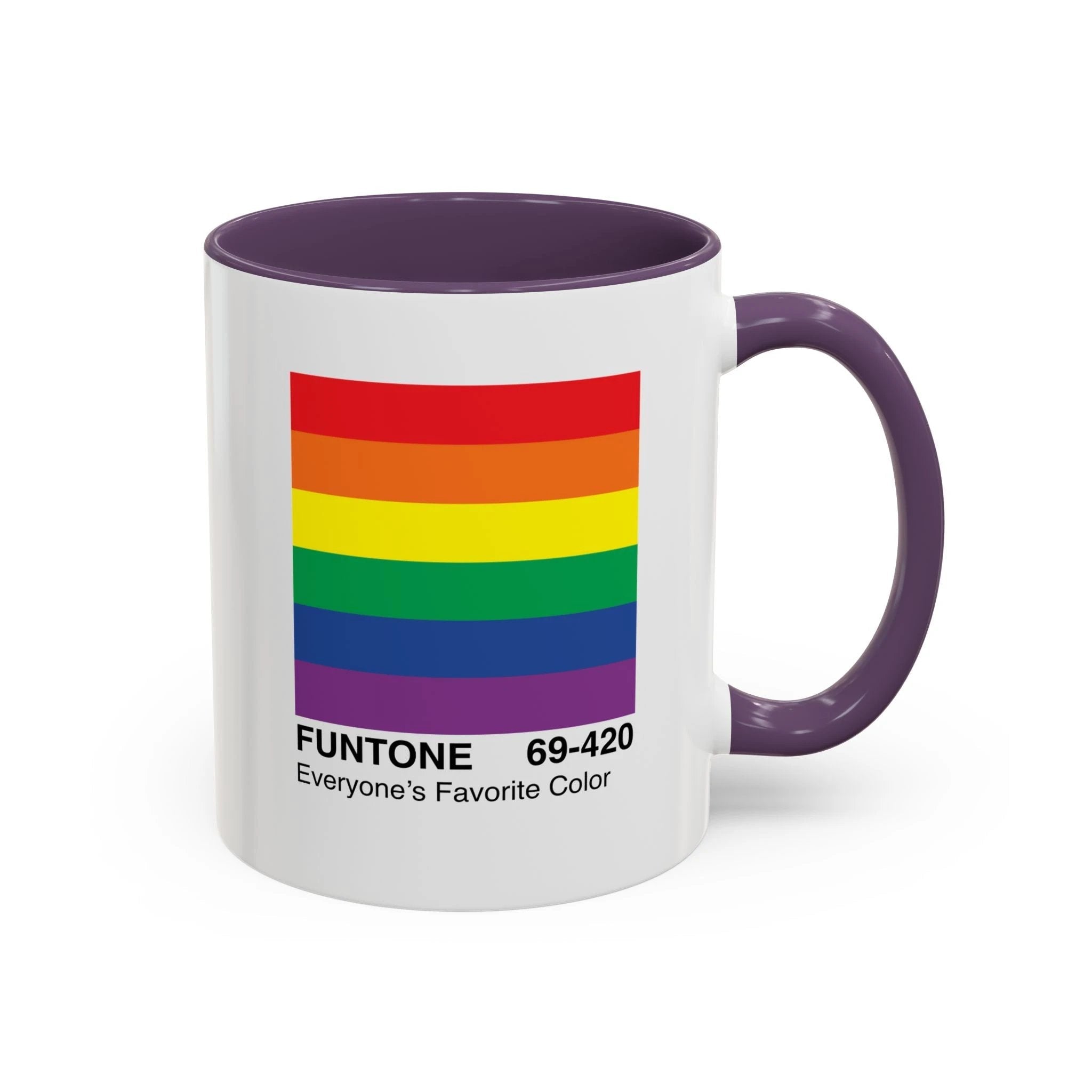 Bespattered Facade Everyone's Favorite Color "Funtone" Chip Mug | Eight Colors | 11oz or 15oz by Bespattered Facade