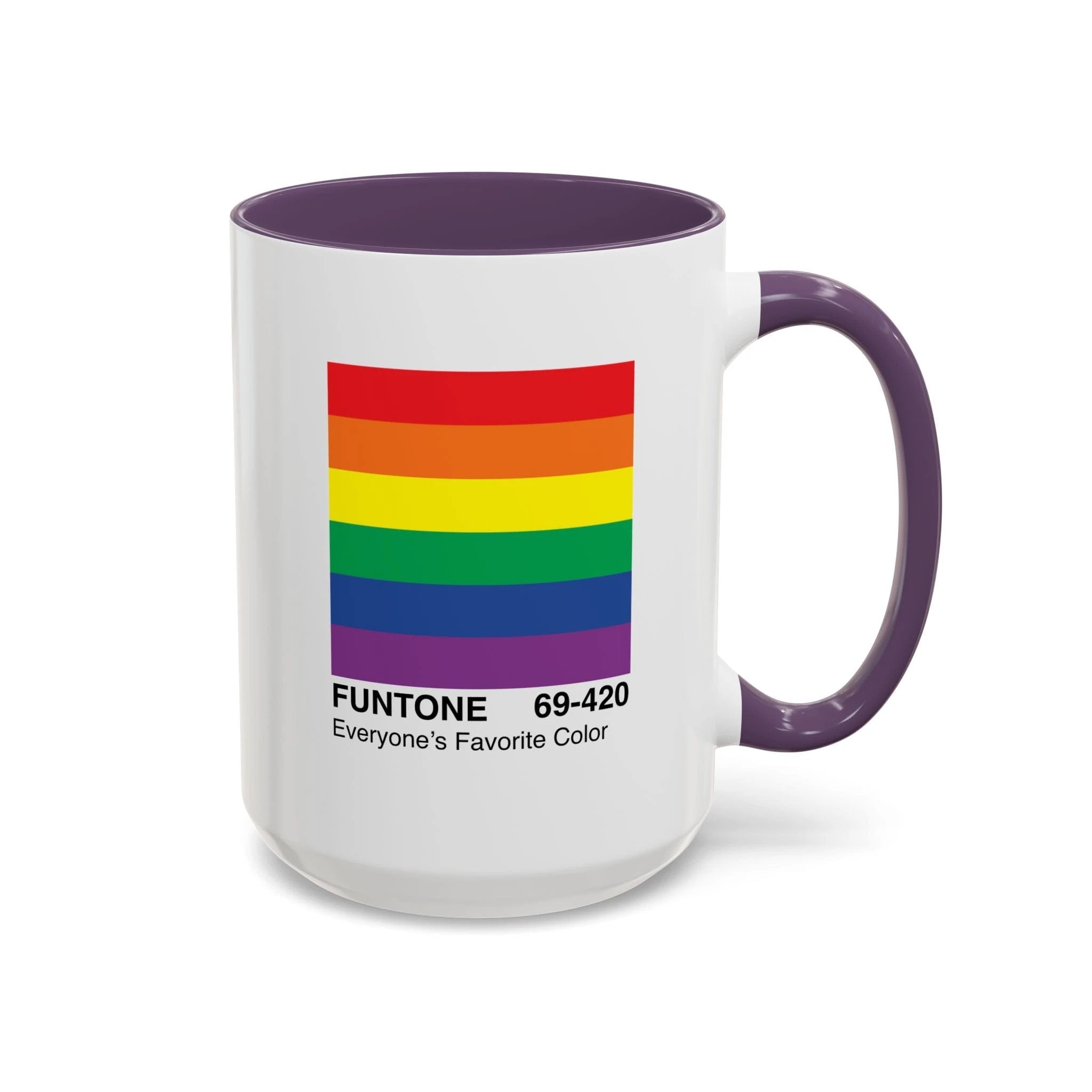 Bespattered Facade Everyone's Favorite Color "Funtone" Chip Mug | Eight Colors | 11oz or 15oz by Bespattered Facade