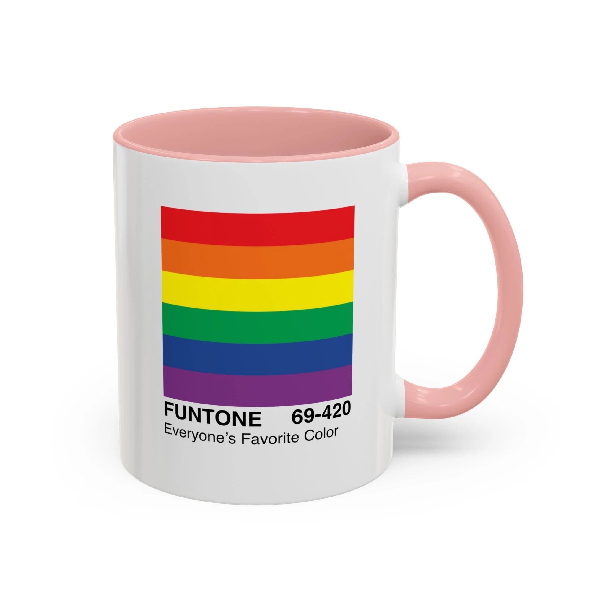 Bespattered Facade Everyone's Favorite Color "Funtone" Chip Mug | Eight Colors | 11oz or 15oz by Bespattered Facade