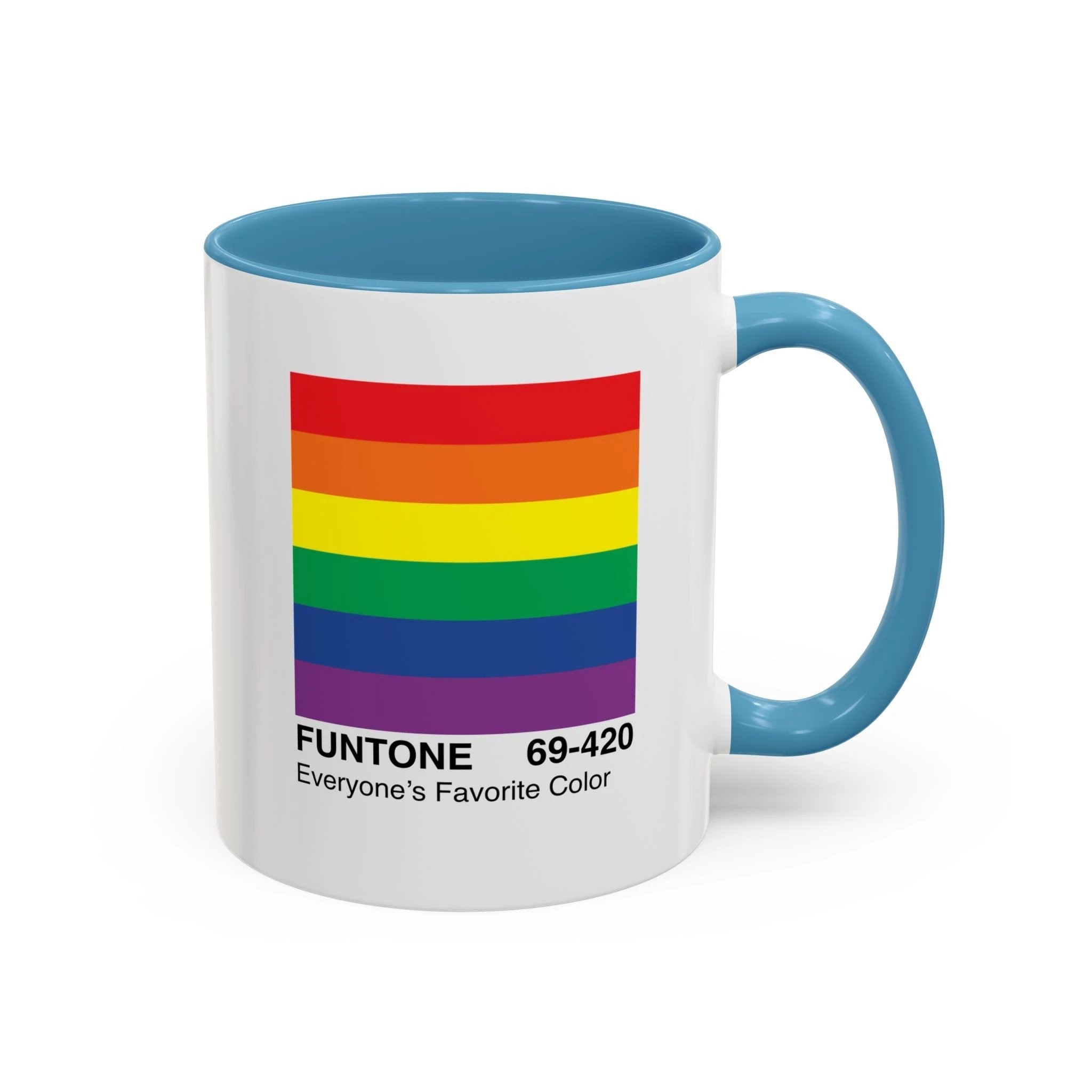 Bespattered Facade Everyone's Favorite Color "Funtone" Chip Mug | Eight Colors | 11oz or 15oz by Bespattered Facade