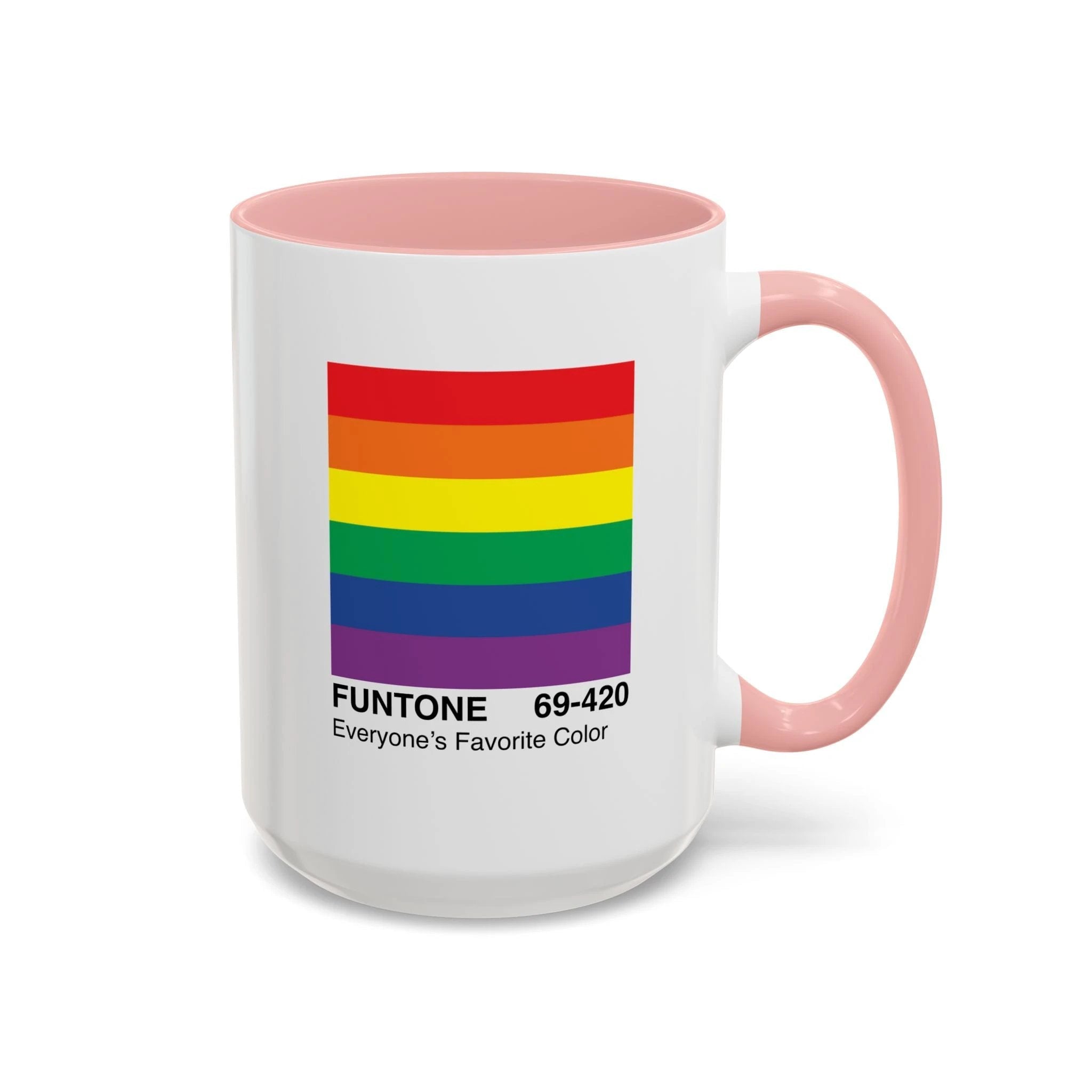 Bespattered Facade Everyone's Favorite Color "Funtone" Chip Mug | Eight Colors | 11oz or 15oz by Bespattered Facade