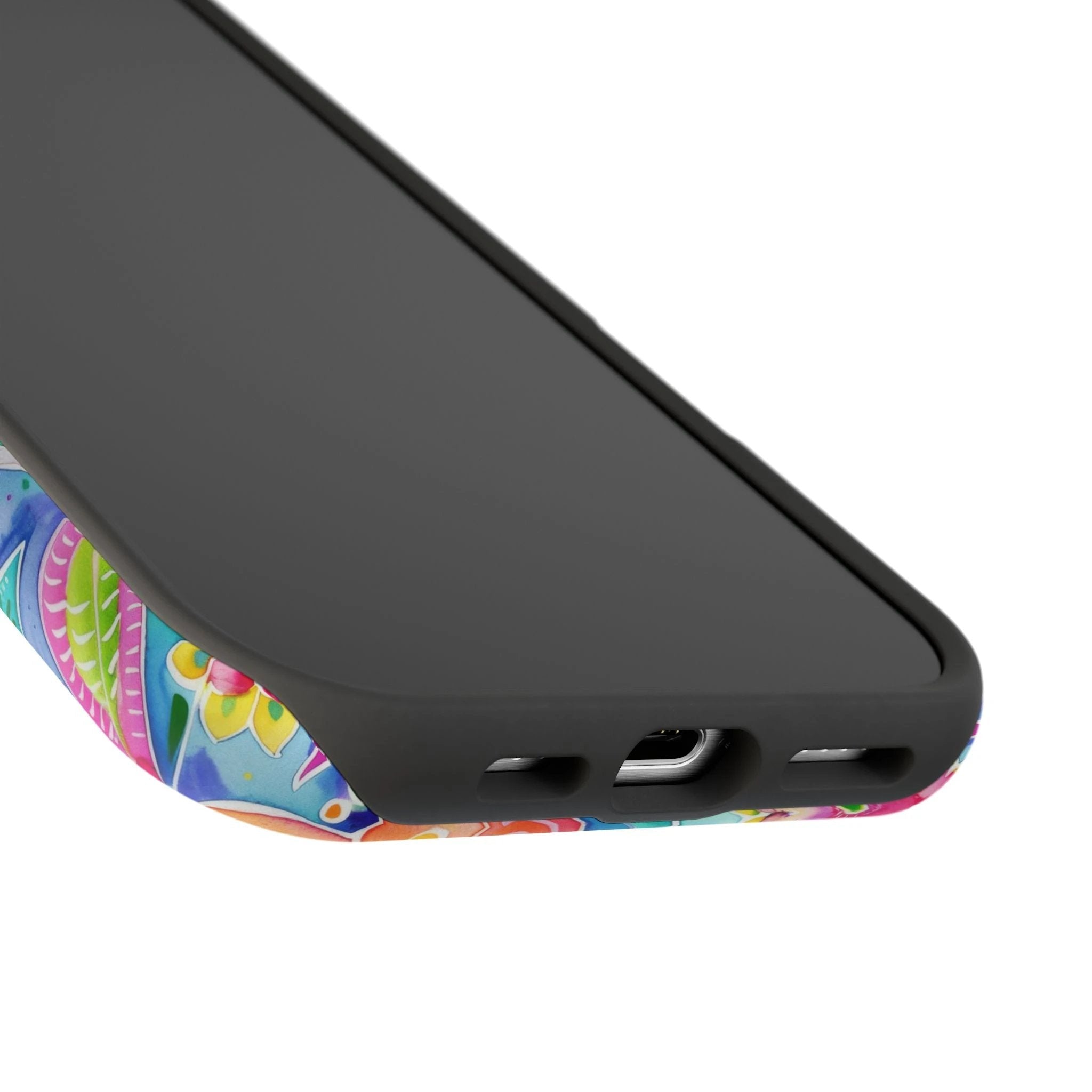 Bespattered Facade Floral Doodles MagSafe Tough Case by Bespattered Facade