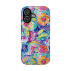 Bespattered Facade Floral Doodles MagSafe Tough Case by Bespattered Facade