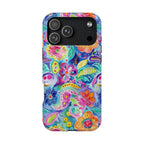 Bespattered Facade Floral Doodles MagSafe Tough Case by Bespattered Facade