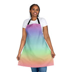 Bespattered Facade Gentle Rainbow Tie-Back Canvas Apron by Bespattered Facade