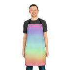 Bespattered Facade Gentle Rainbow Tie-Back Canvas Apron by Bespattered Facade