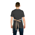 Bespattered Facade Gentle Rainbow Tie-Back Canvas Apron by Bespattered Facade