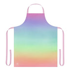 Bespattered Facade Gentle Rainbow Tie-Back Canvas Apron by Bespattered Facade