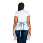 Bespattered Facade Gentle Rainbow Tie-Back Canvas Apron by Bespattered Facade