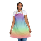 Bespattered Facade Gentle Rainbow Tie-Back Canvas Apron by Bespattered Facade