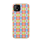 Bespattered Facade Geometric Rainbow Mosaic Tough Case by Bespattered Facade