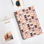 Bespattered Facade "I'm here with my posse" Spiral Notebook - Lined Pages