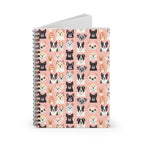 Bespattered Facade "I'm here with my posse" Spiral Notebook - Lined Pages