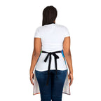 Bespattered Facade Intergalactic Rainbow Tie-Back Canvas Apron by Bespattered Facade