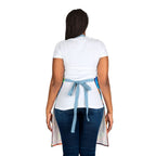 Bespattered Facade Intergalactic Rainbow Tie-Back Canvas Apron by Bespattered Facade