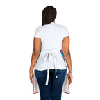 Bespattered Facade Intergalactic Rainbow Tie-Back Canvas Apron by Bespattered Facade