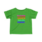 Bespattered Facade Love All Humans Infant Fine Jersey Tee by Bespattered Facade