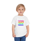 Bespattered Facade Love All Humans Toddler Short Sleeve Tee by Bespattered Facade