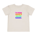 Bespattered Facade Love All Humans Toddler Short Sleeve Tee by Bespattered Facade