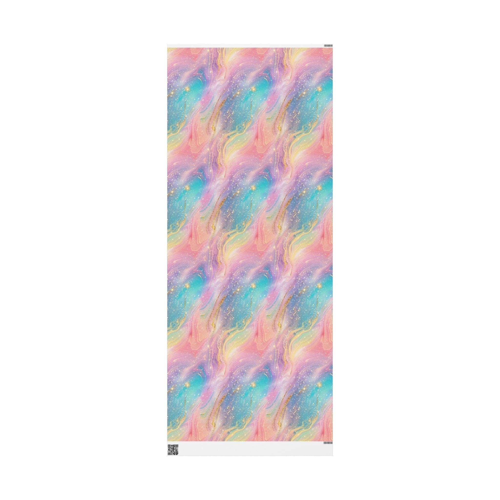 Bespattered Facade Pastel Dreams Wrapping Paper | Three Sizes | Glossy or Matte by Bespattered Facade