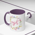 Bespattered Facade Pastel Floral Ugh Mug | Five Colors | 11oz by Bespattered Facade