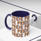 Bespattered Facade Pride Rainbow Ribbon Letters Mug | Eight Colors | 11oz or 15oz by Bespattered Facade