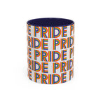 Bespattered Facade Pride Rainbow Ribbon Letters Mug | Eight Colors | 11oz or 15oz by Bespattered Facade