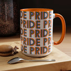 Bespattered Facade Pride Rainbow Ribbon Letters Mug | Eight Colors | 11oz or 15oz by Bespattered Facade