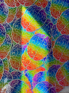 Bespattered Facade Rainbow Brain Glitter Sticker by Bespattered Facade