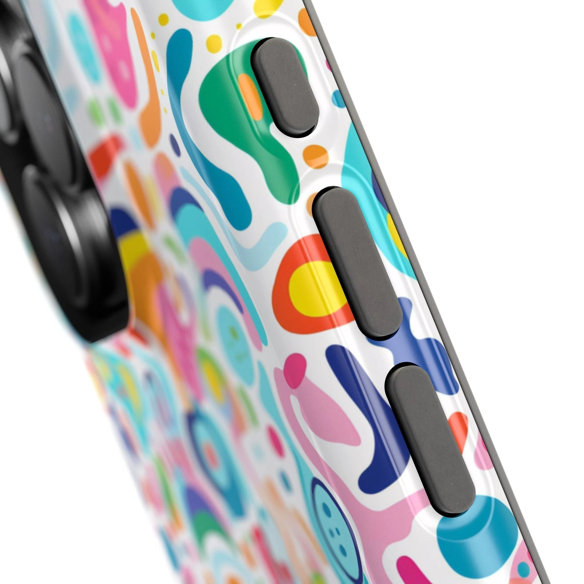 Bespattered Facade Rainbow Doodles Impact-Resistant Case by Bespattered Facade
