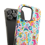 Bespattered Facade Rainbow Doodles MagSafe Tough Case by Bespattered Facade