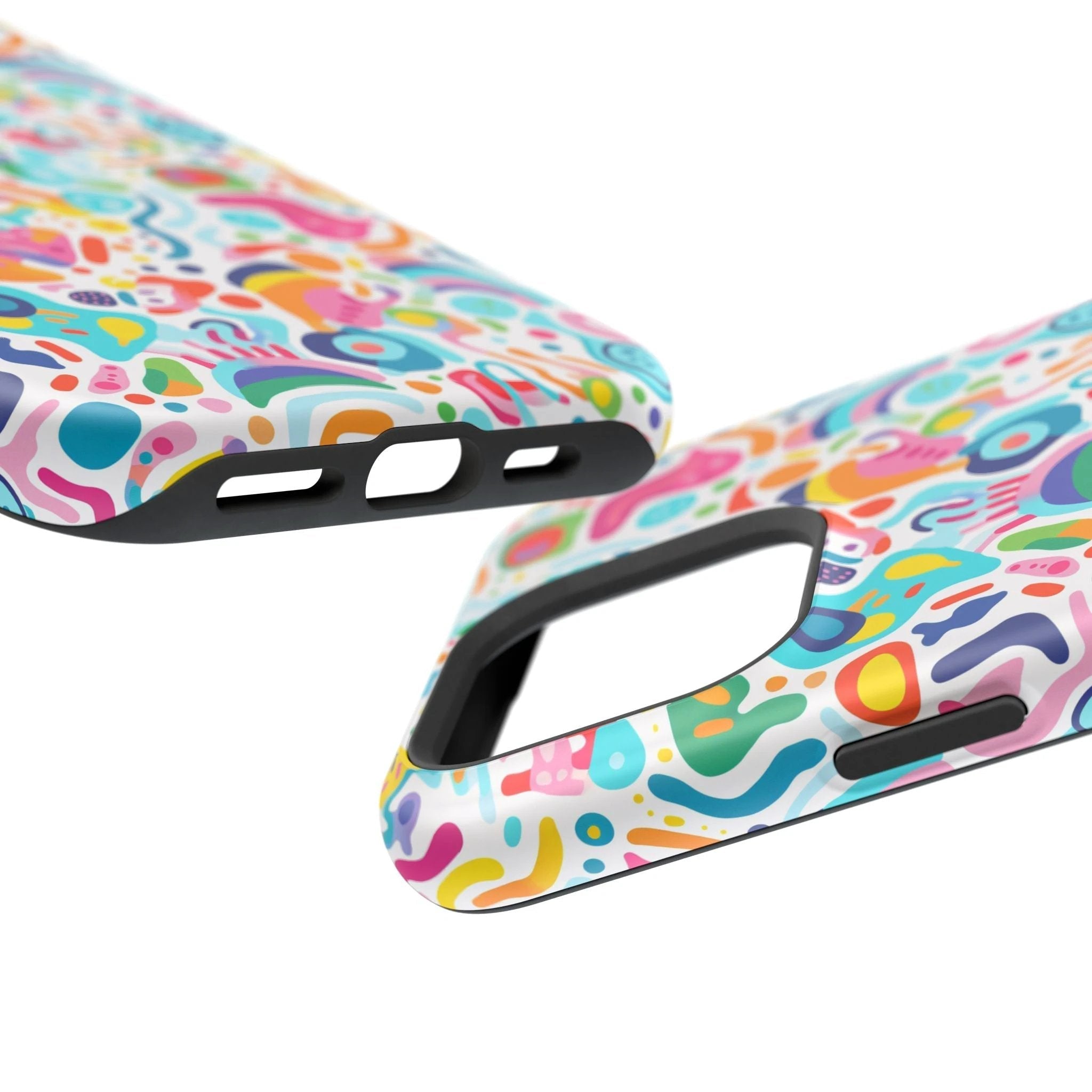 Bespattered Facade Rainbow Doodles MagSafe Tough Case by Bespattered Facade