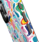 Bespattered Facade Rainbow Doodles MagSafe Tough Case by Bespattered Facade