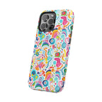Bespattered Facade Rainbow Doodles MagSafe Tough Case by Bespattered Facade