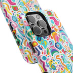 Bespattered Facade Rainbow Doodles MagSafe Tough Case by Bespattered Facade