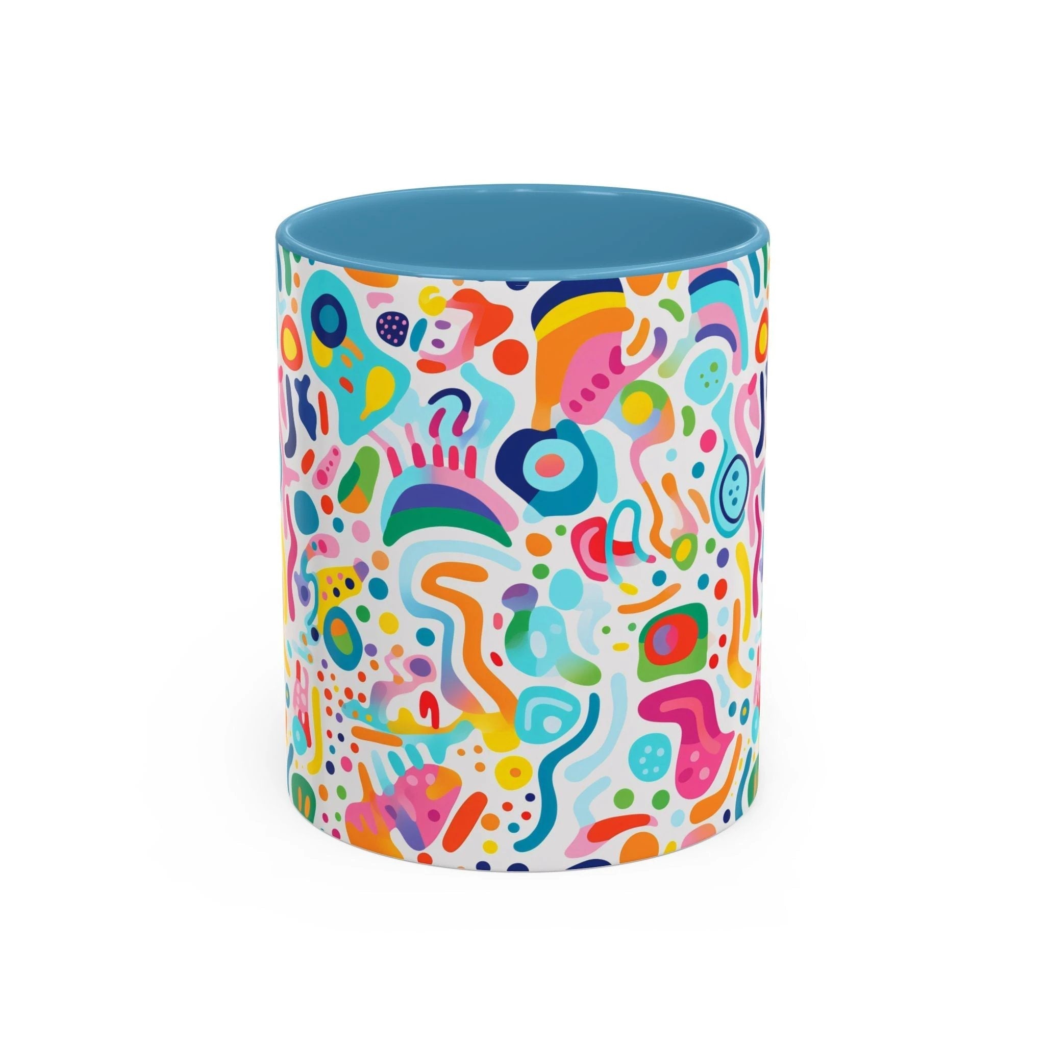 Bespattered Facade Rainbow Doodles Mug | Eight Colors | 11oz or 15oz by Bespattered Facade